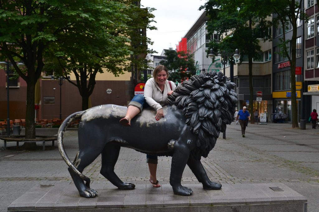 Wuppertal, Germany - Lion Statue
